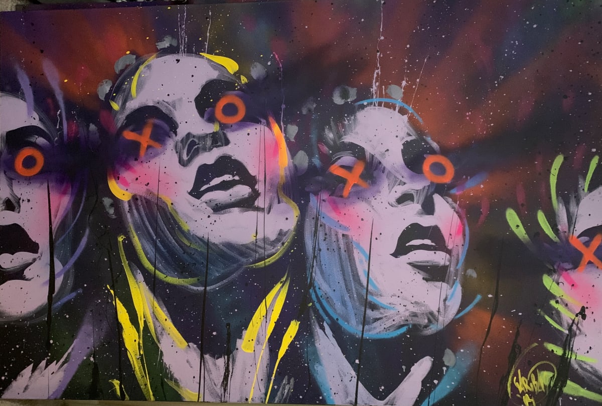 XO Faces Left by David Garibaldi 