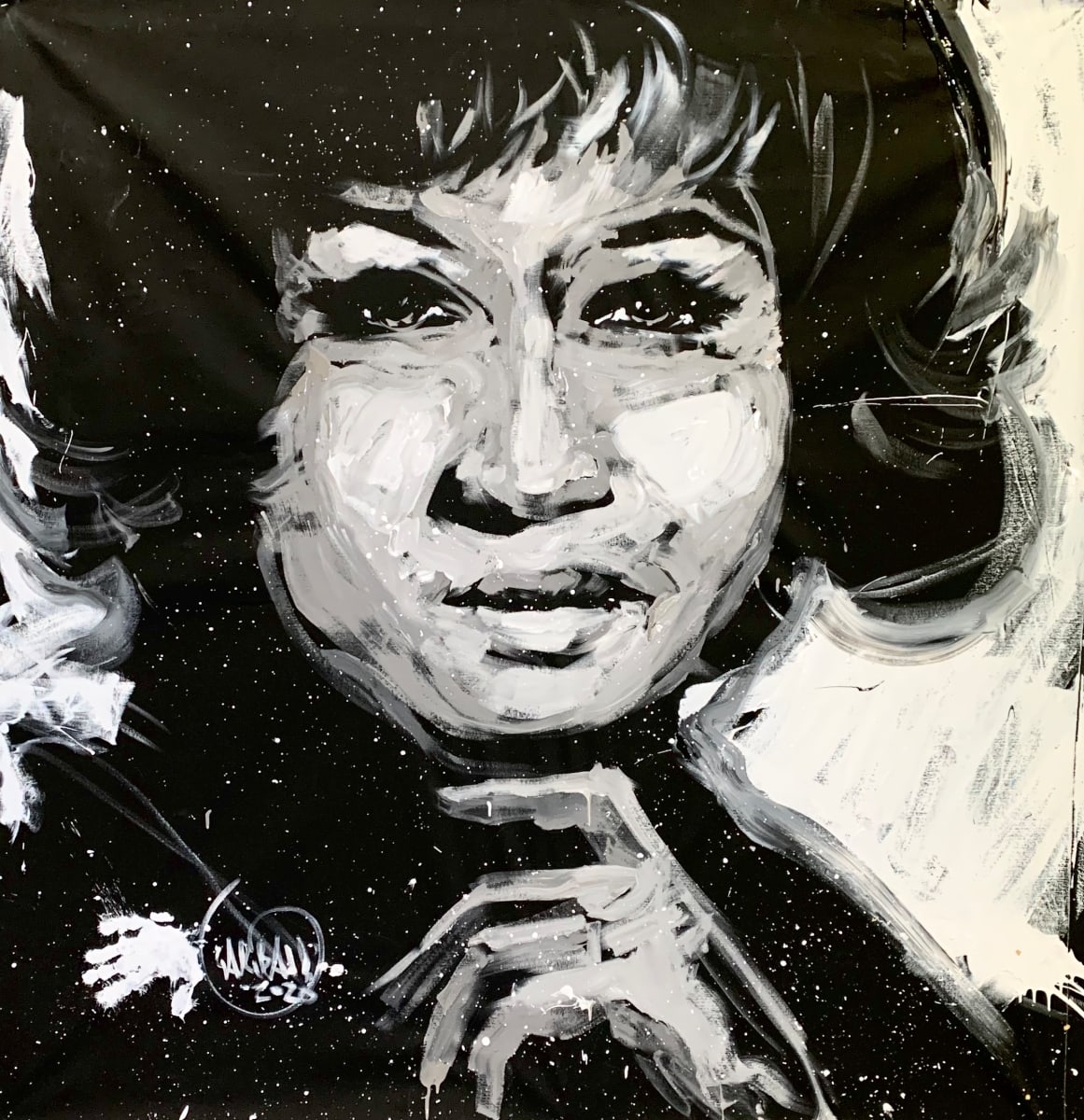 Aretha Franklin by David Garibaldi 