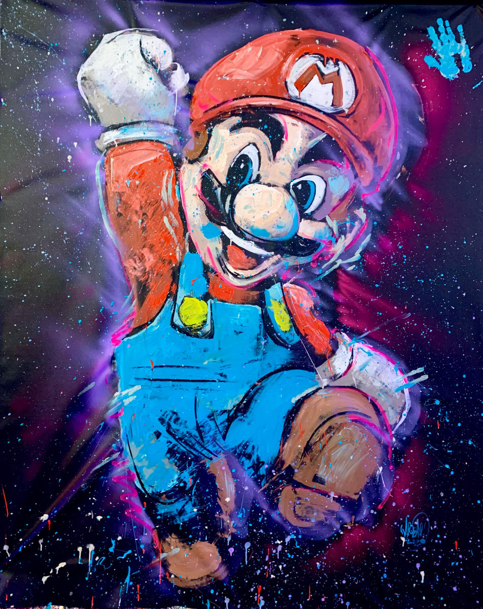 Super Mario by David Garibaldi 