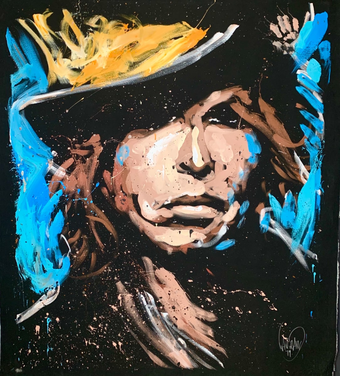 Steven Tyler - Newark by David Garibaldi 