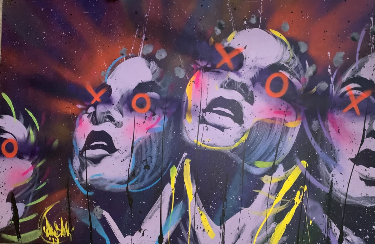 XO Faces Right by David Garibaldi 