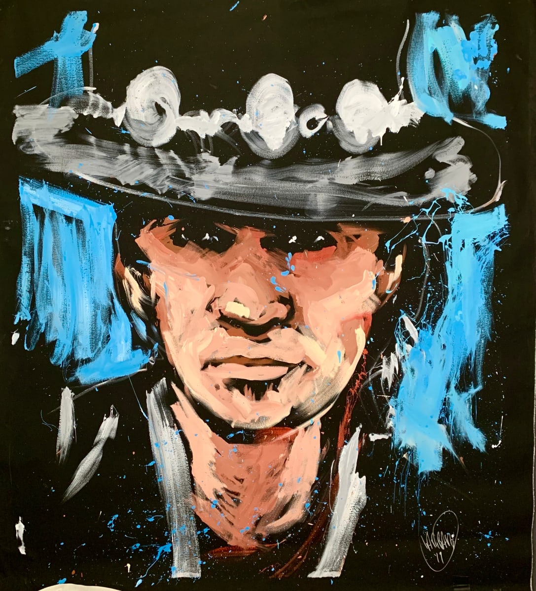 Stevie Ray Vaughn - Bossier City by David Garibaldi 