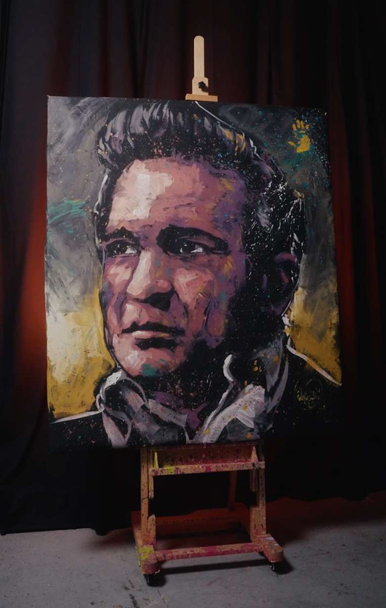 Johnny Cash by David Garibaldi 