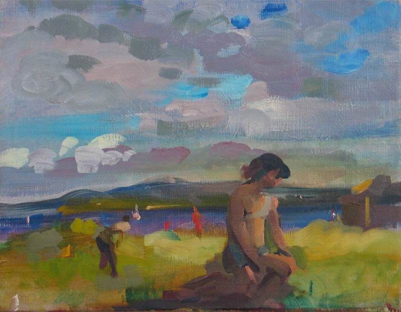 Bather/girl by Rosemarie Beck (Rosemarie Beck Foundation), Image 1.