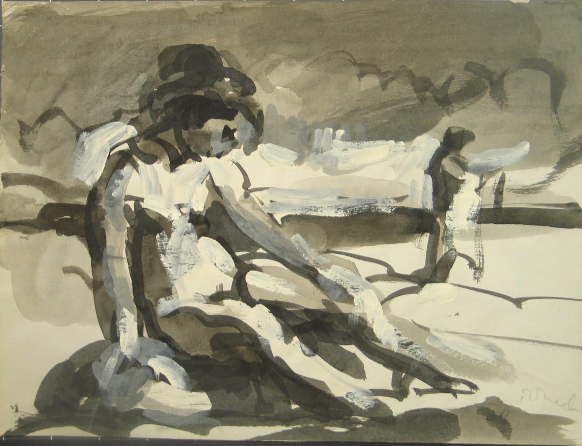 Portfolio #1065 Watercolors and Gouaches [1982-1987] by Rosemarie Beck (Rosemarie Beck Foundation) 