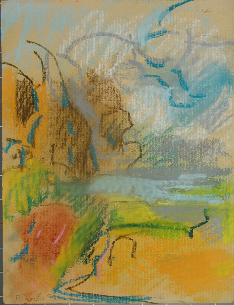 Portfolio #1066 Pastels, pencil, monoprints [1983-1993] Figures and Landscapes 