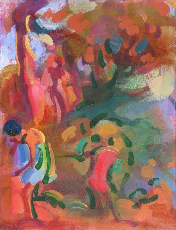 Study: Diana and Actaeon, Image 1.
