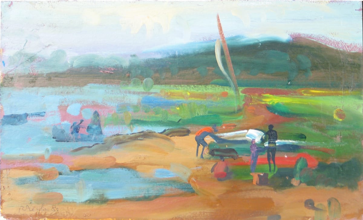 Portfolio #1377 Oils on cardboard [1973-1989] 