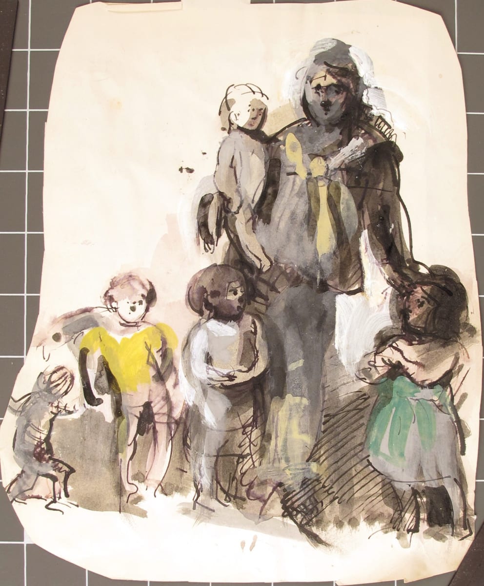 Portfolio #1385, drawings by Rosemarie Beck (Rosemarie Beck Foundation) 