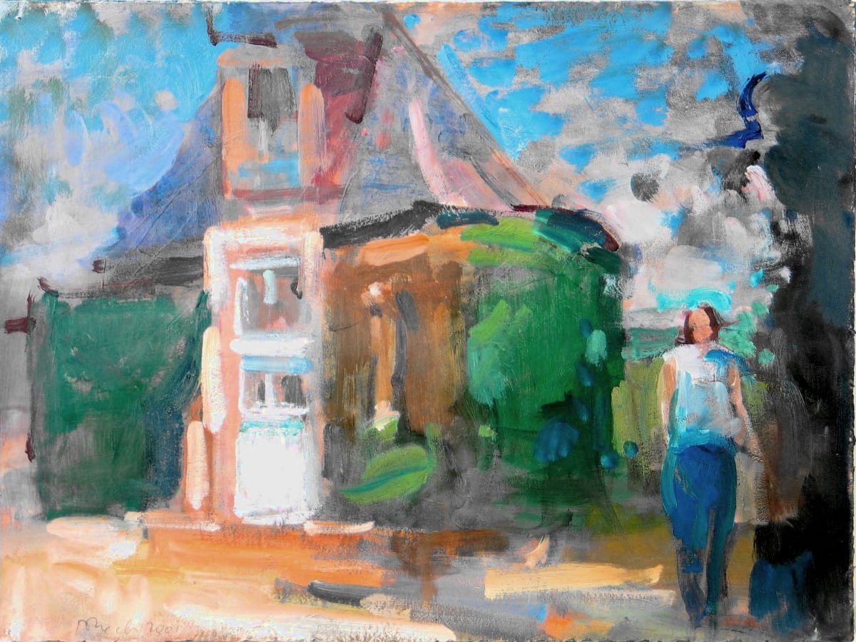 Portfolio #1757 Rochefort-En-Terre, France [2001] Acrylics & Oils 