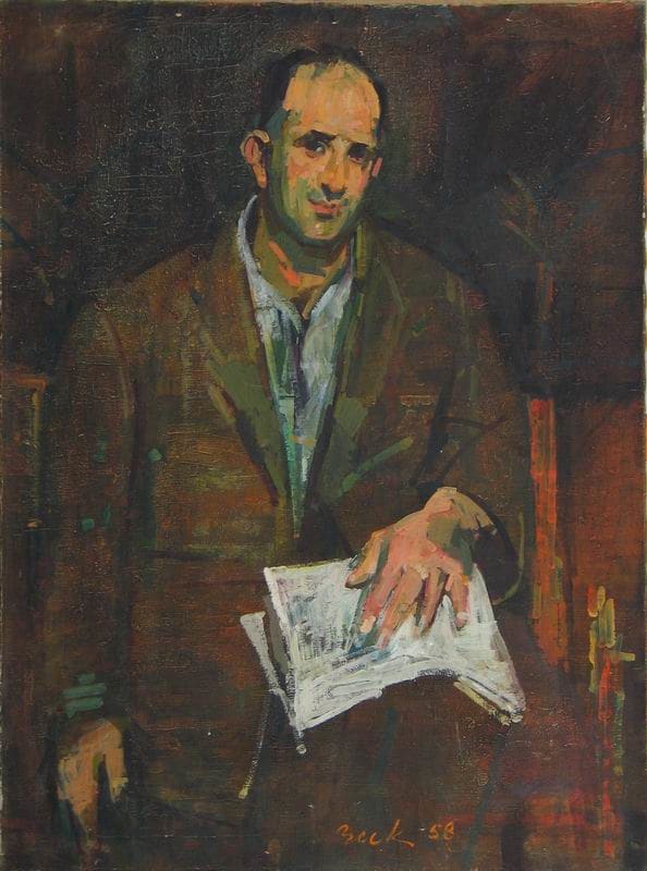 Portrait of Bernard Malamud 