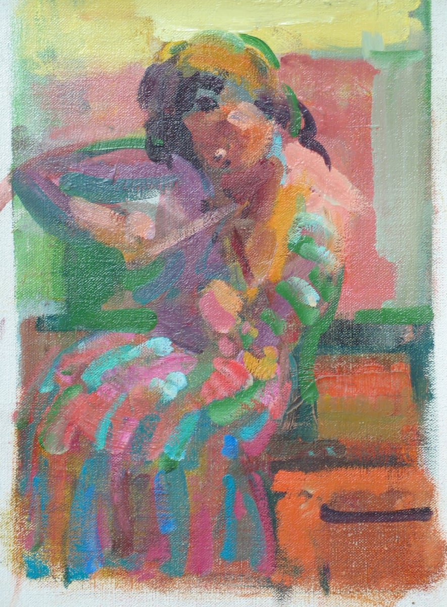 Portfolio Box #1850 Oils [1996-2002] Phaedra, Kishiko, Velazquez transcription 