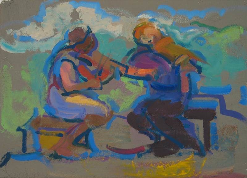 Concert in Tuscany Study, Image 1.
