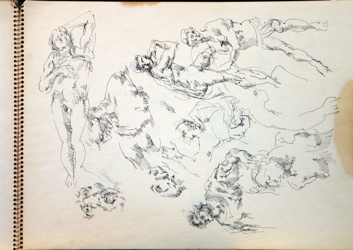 Sketch Book #1906 [1944] Early Ink Drawings 