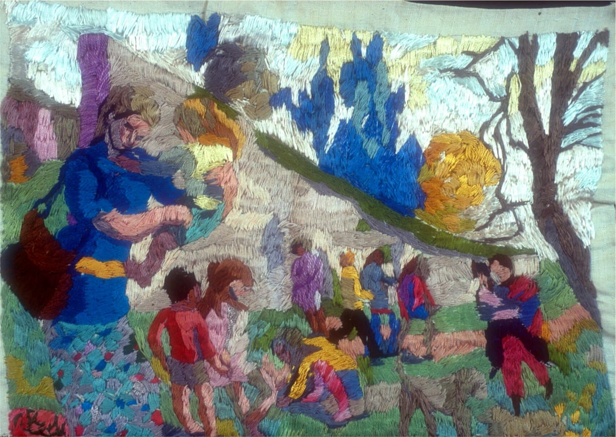 At The Wall by Rosemarie Beck (Rosemarie Beck Foundation) 