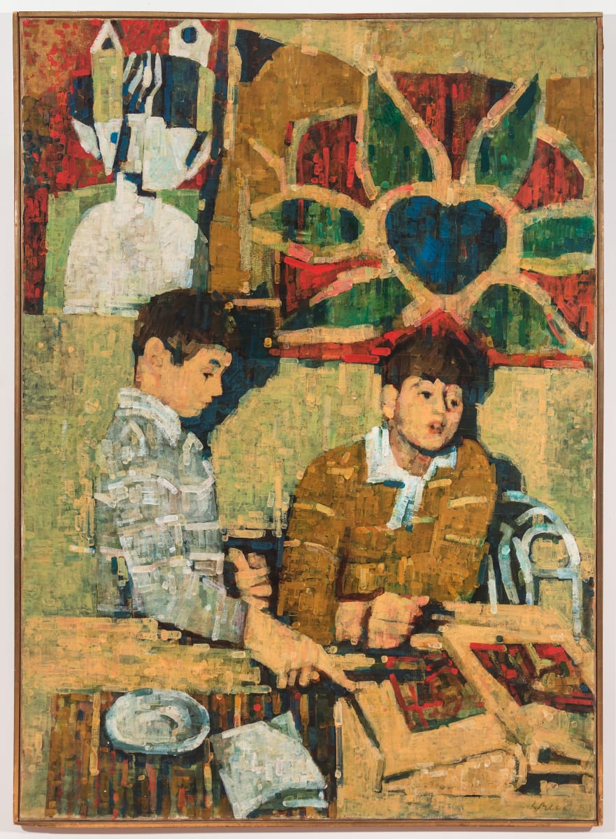 Double Portrait by Rosemarie Beck (Rosemarie Beck Foundation) 