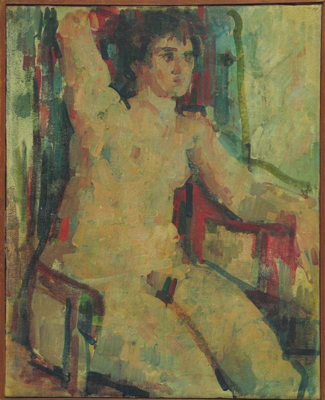 Nude in Chair 