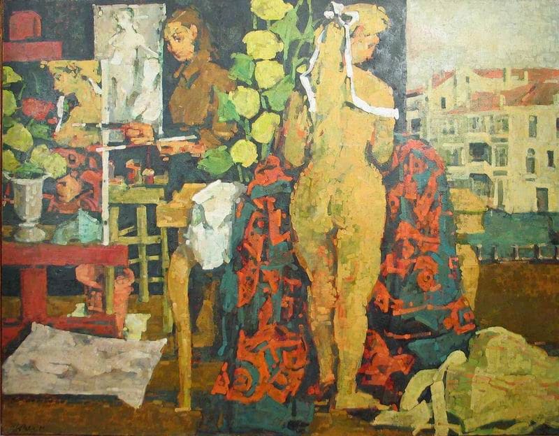 Studio in Venice by Rosemarie Beck (Rosemarie Beck Foundation), Image 1.