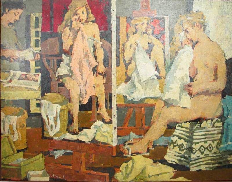 Studio with Magdalen by Rosemarie Beck (Rosemarie Beck Foundation), Image 1.