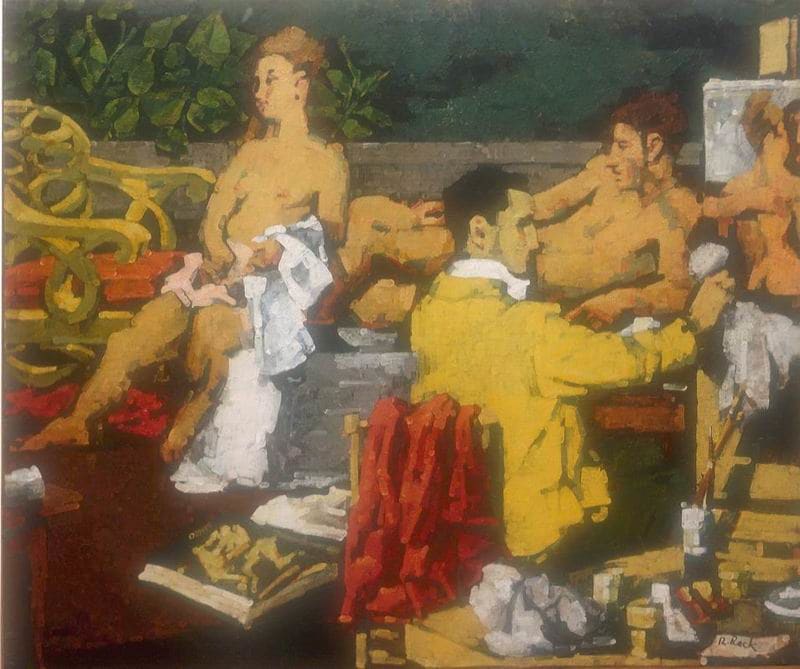 Studio with Lovers, Image 1.