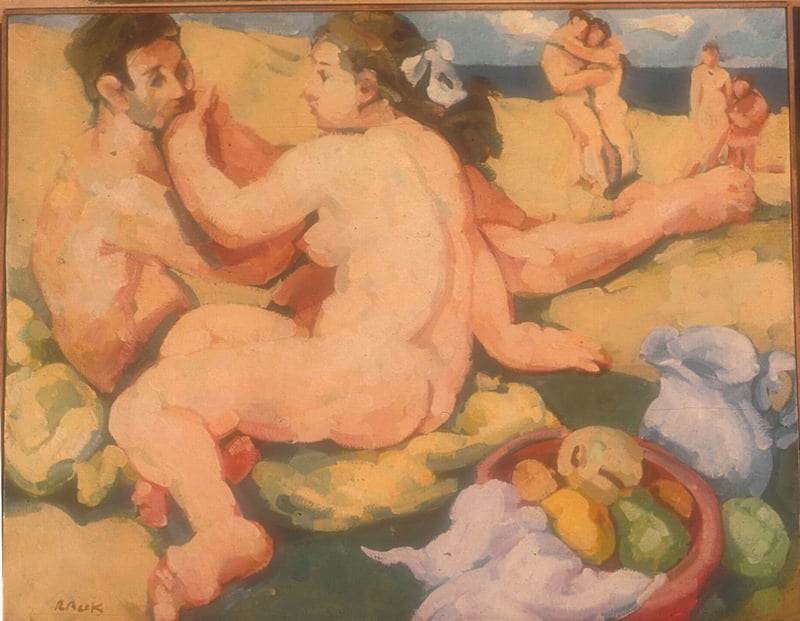 Two at the Sea, Image 1.