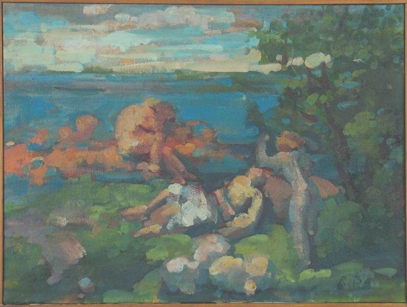 Death of Orpheus by Rosemarie Beck (Rosemarie Beck Foundation) 