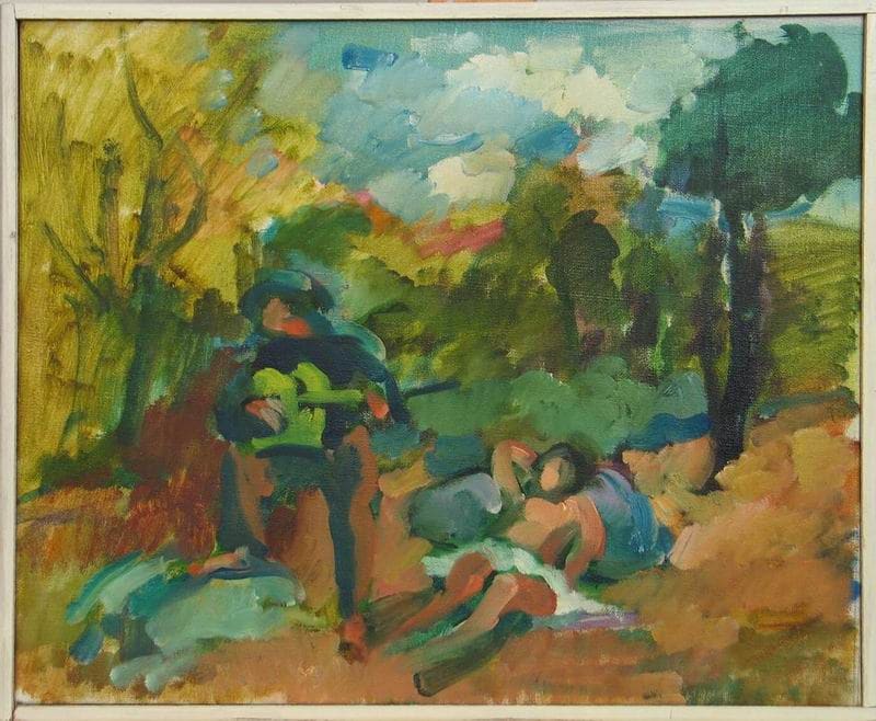 Study, Orpheus and Eurydice, Image 1.