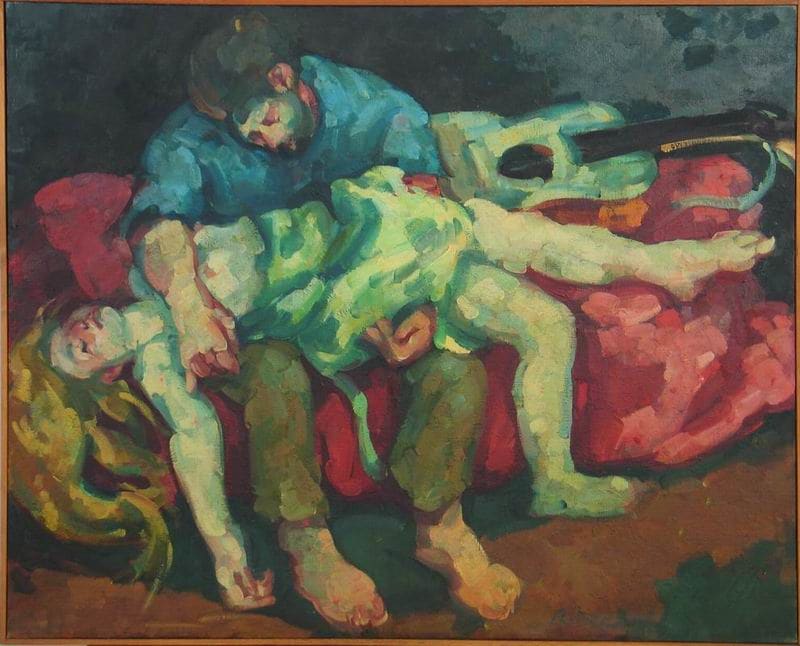 Eurydice Mourned, Image 1.