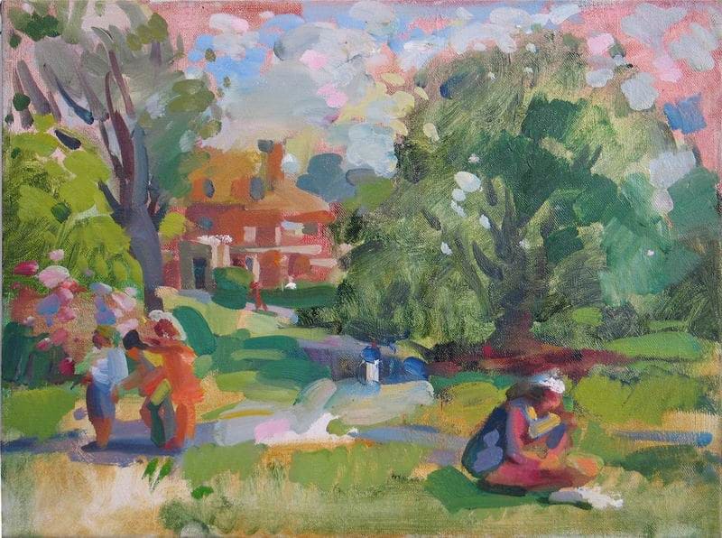 Park landscape, Image 1.