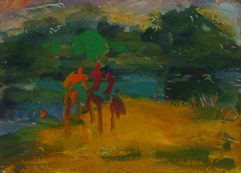 Bathers by Rosemarie Beck (Rosemarie Beck Foundation) 