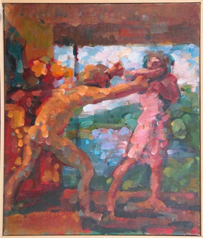 Tempest: Caliban + Miranda by Rosemarie Beck (Rosemarie Beck Foundation), Image 1.