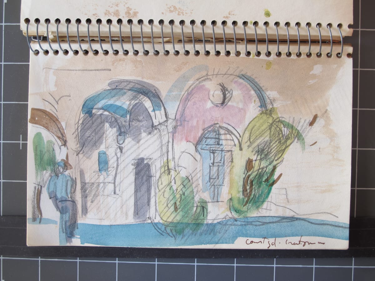 Travel sketchbook 1309 I - Sicily [1981] 