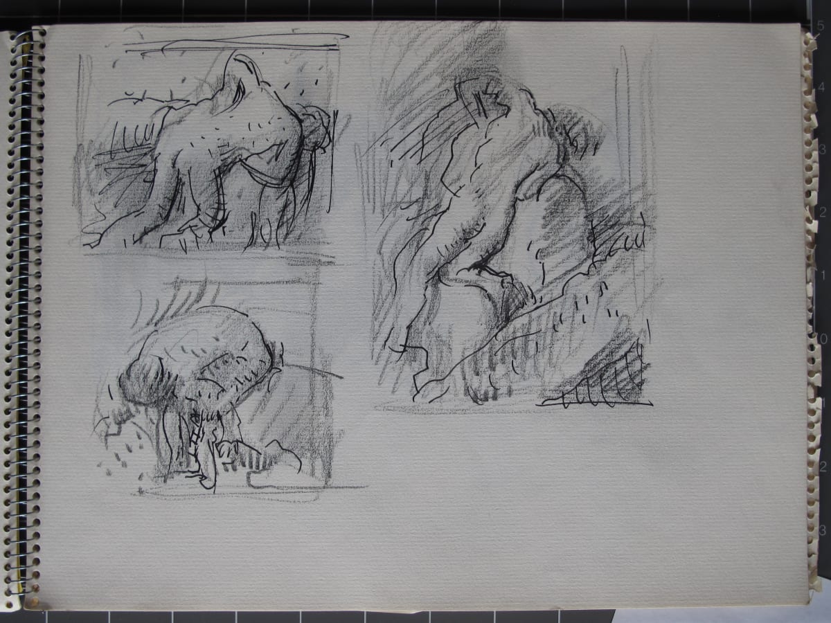 Sketchbook #2088 [1987] Caumsett 