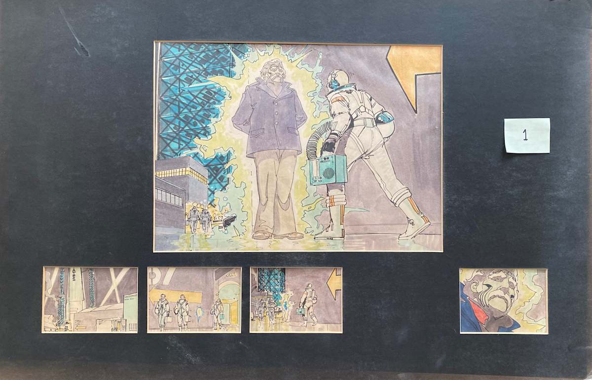 Unknown: Story 1, Panel 1 