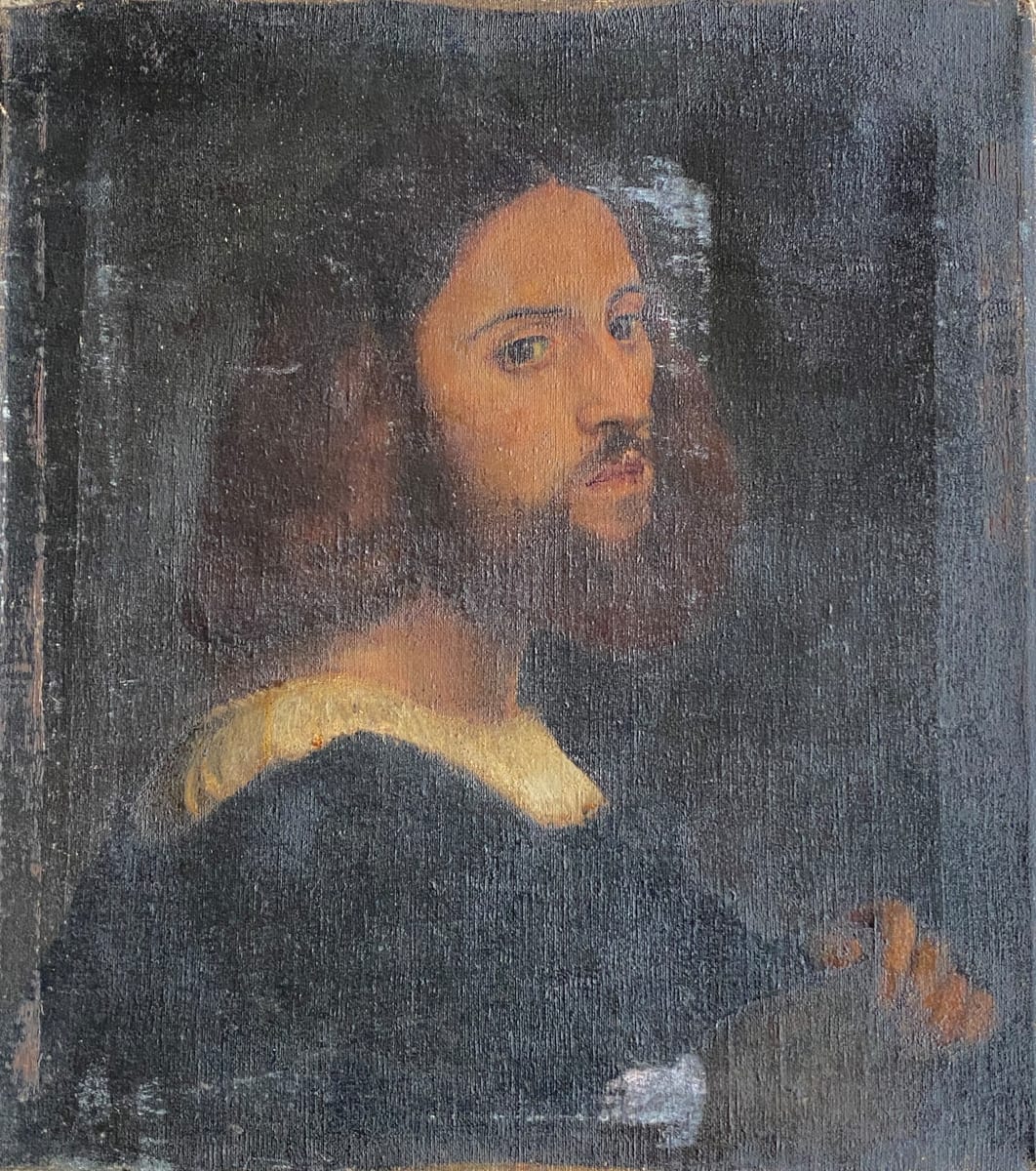 Untitled (Portrait, man with beard) 