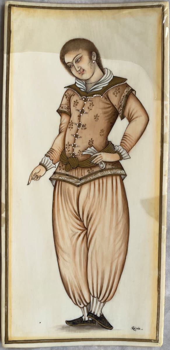 Untitled (Man standing, pointing down), Image 1.