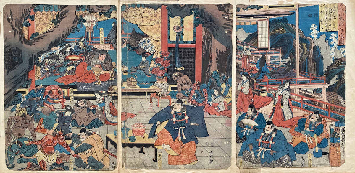 Three panel piece: little goblins everywhere, Image 12.