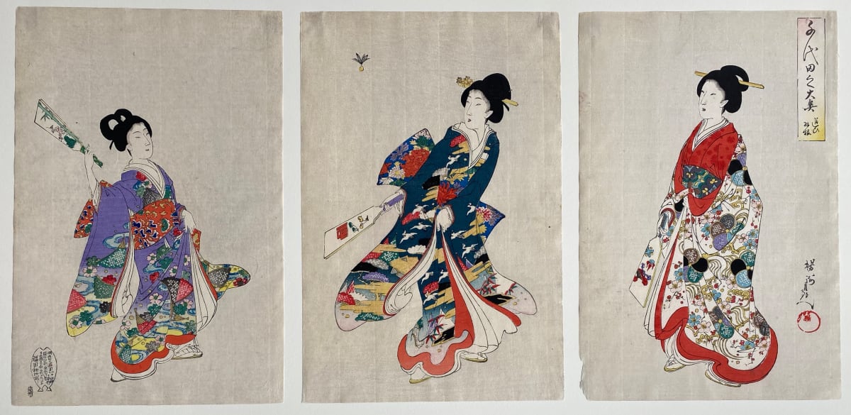 Women Playing Badminton, Image 4.