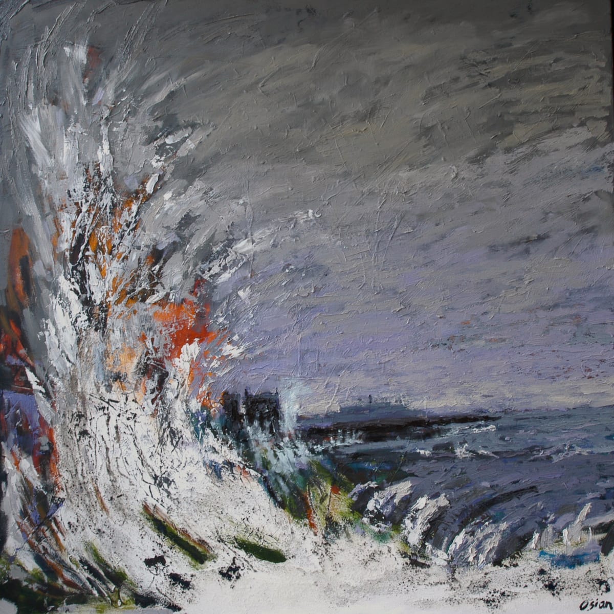 The Tempest Of Aberystwyth By Osian Gwent Agsa Artwork Archive