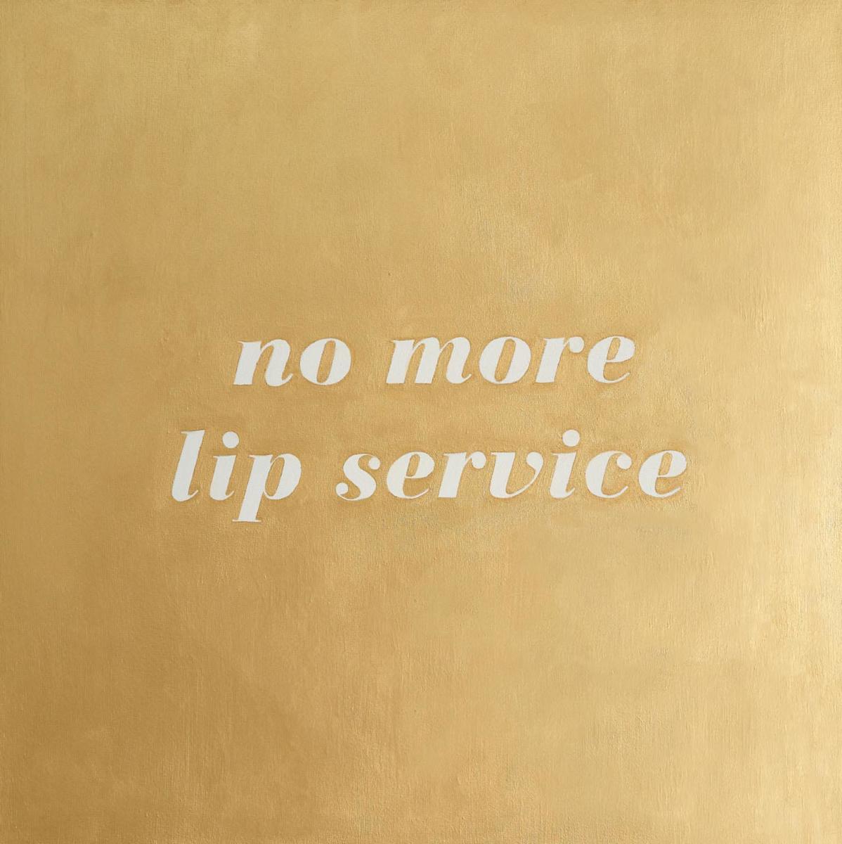 No More Lip Service by Karen Mainenti 