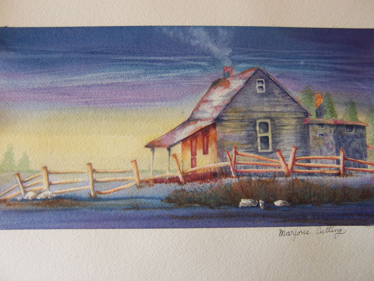 Autumn Light by Marjorie  Cutting 