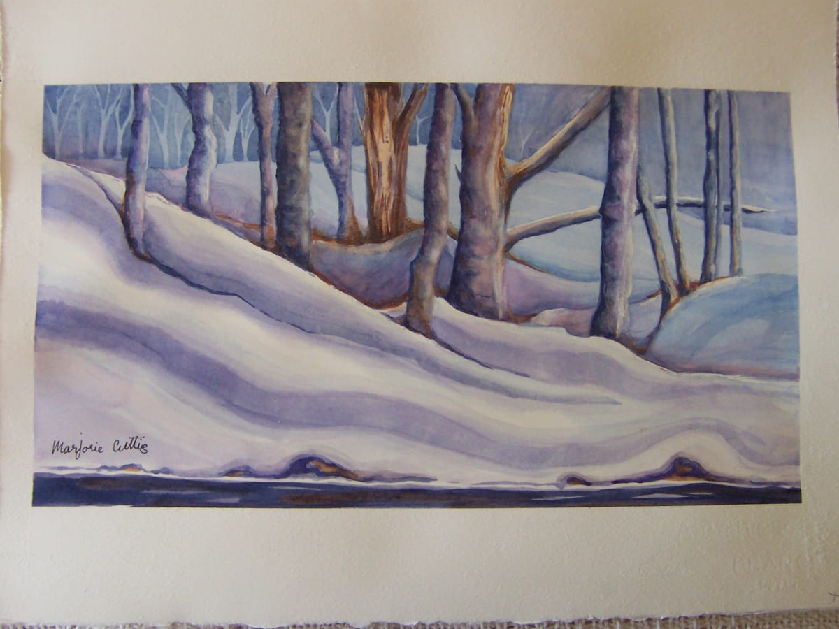 Winter Muse by Marjorie  Cutting 