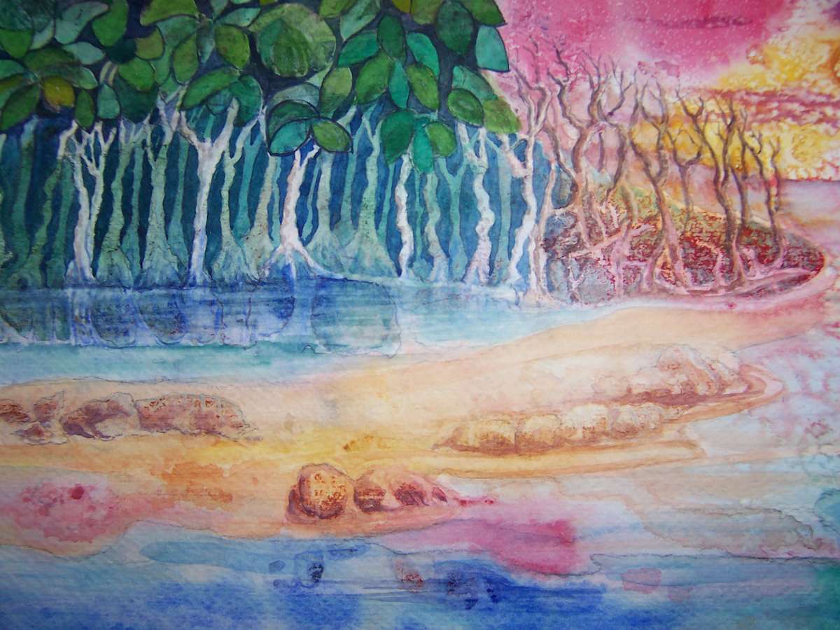 Jungle Edge by Marjorie  Cutting, Image 1.