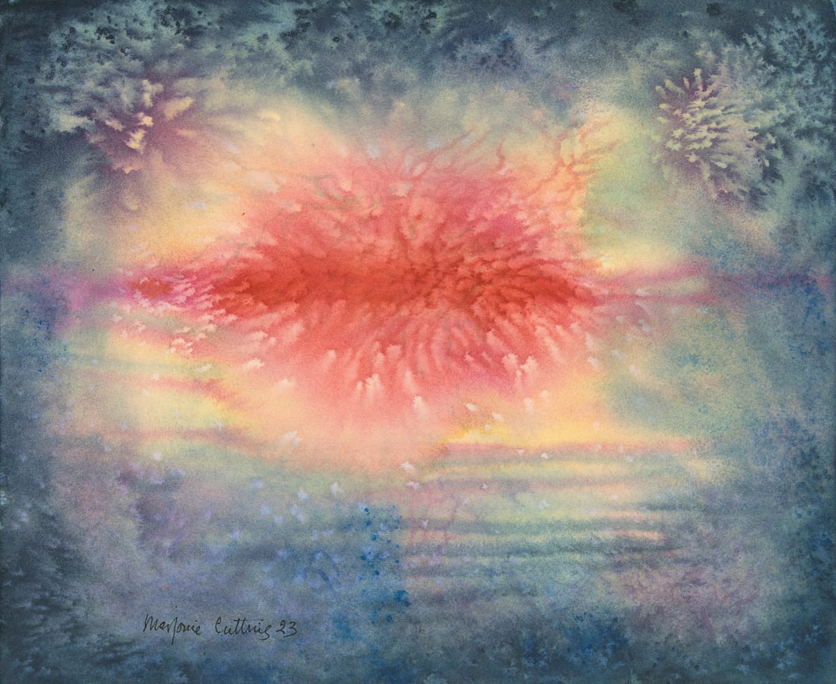 Cosmic Fire by Marjorie  Cutting 