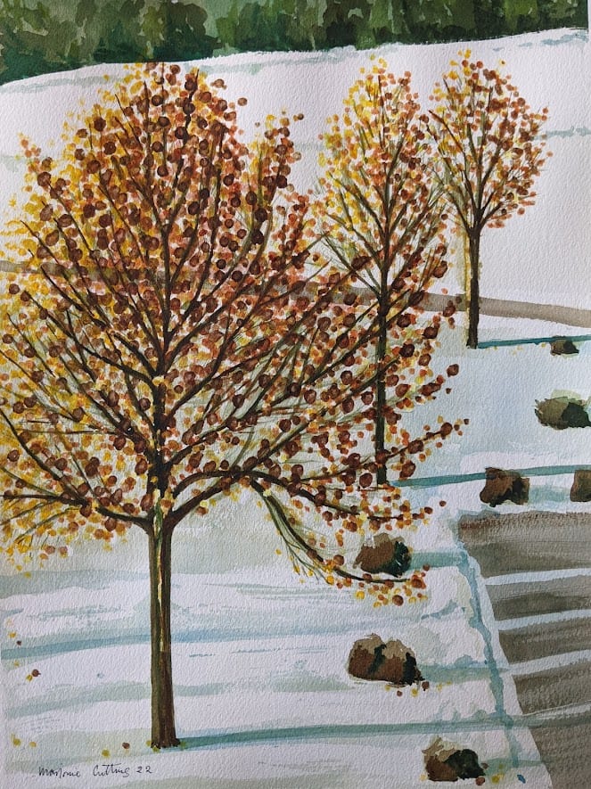 Window View by Marjorie  Cutting, Image 1.