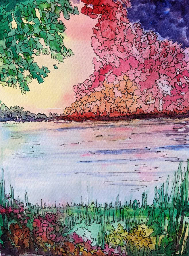 Clear Water by Marjorie  Cutting 