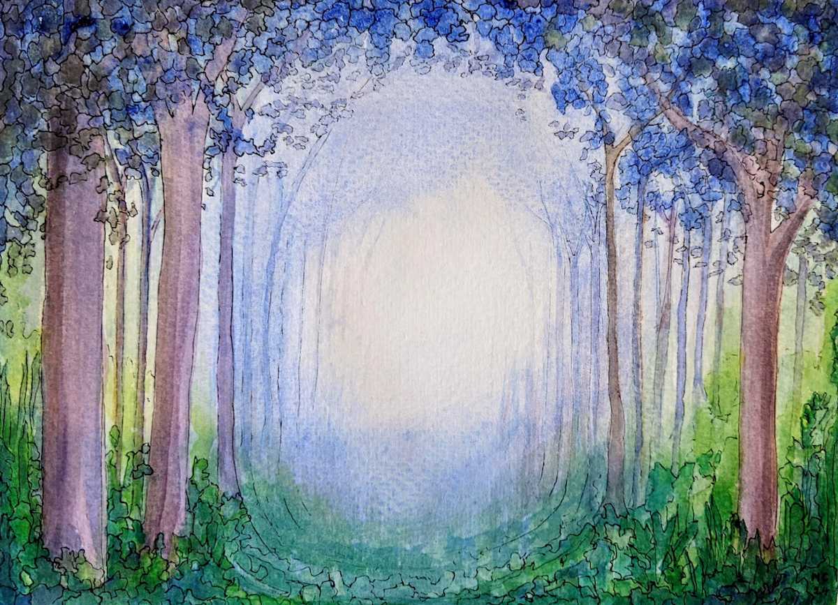 Misty Way by Marjorie  Cutting 