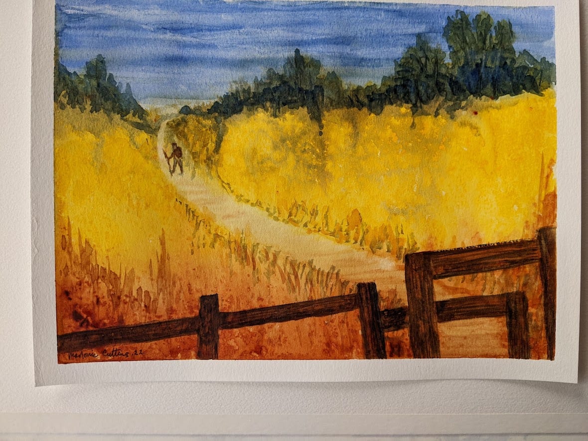 The Stile by Marjorie  Cutting 