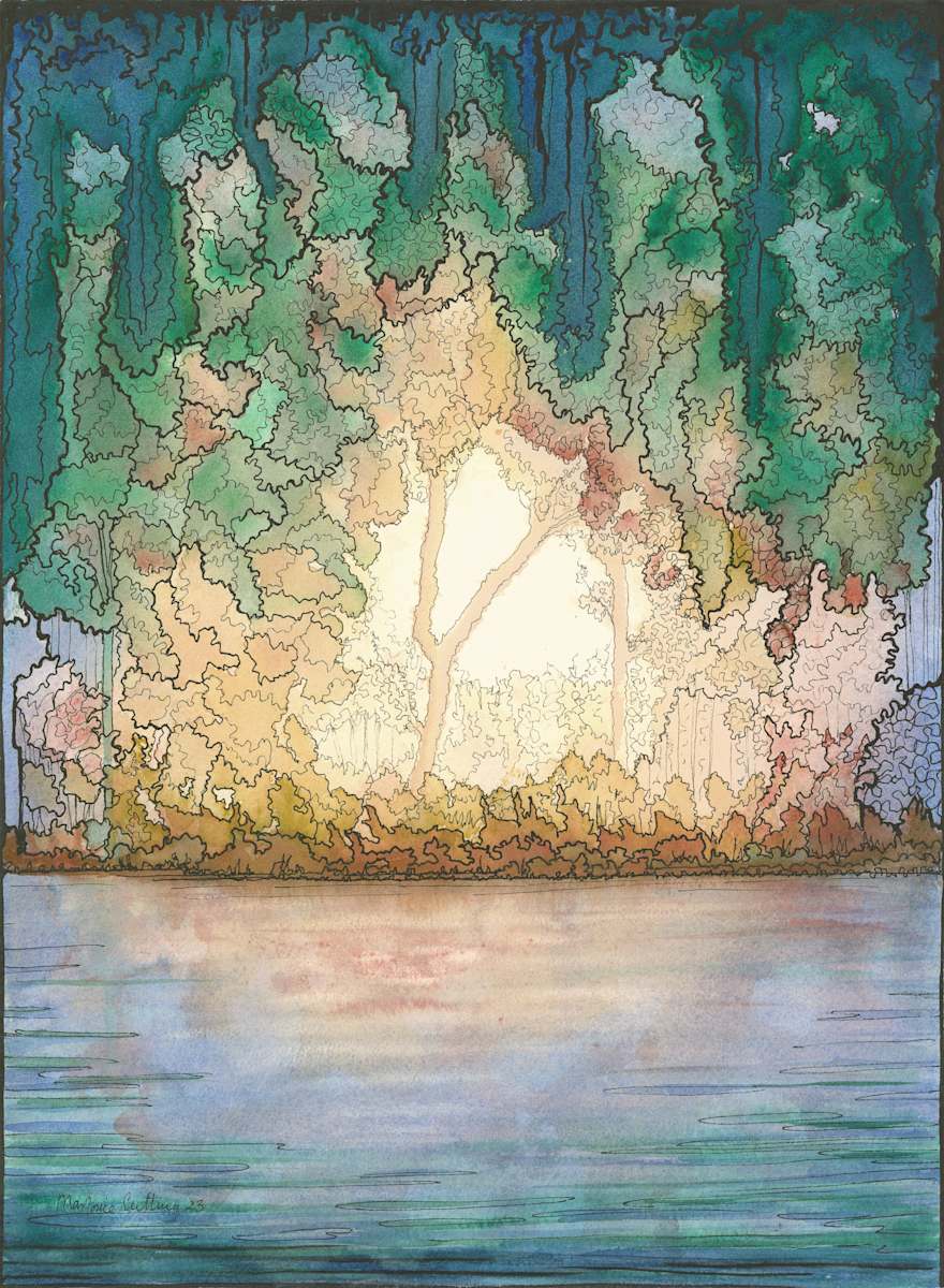 Tranquility by Marjorie  Cutting, Image 1.