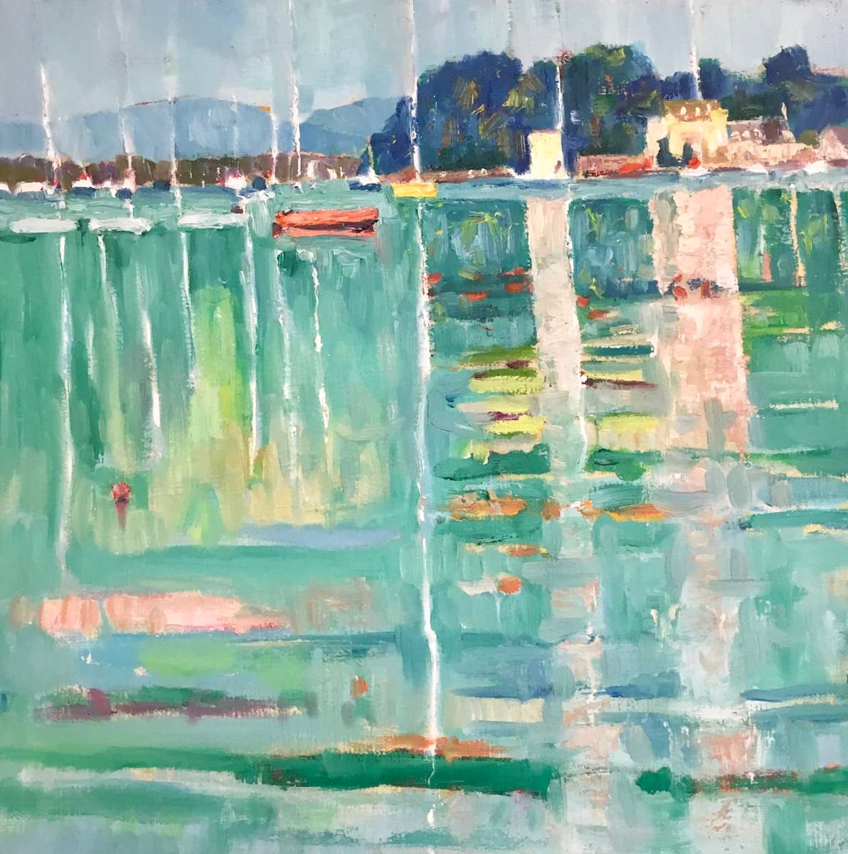 Sandbanks - Reflections by Stephen Bishop  Image: The whole collection is available for £6,000